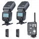 Godox VING V850 Lithium-ion TTL Speedlite + sb1520 15 x 20 cm Mini Softbox Diffusor + Wabe hc-01-04